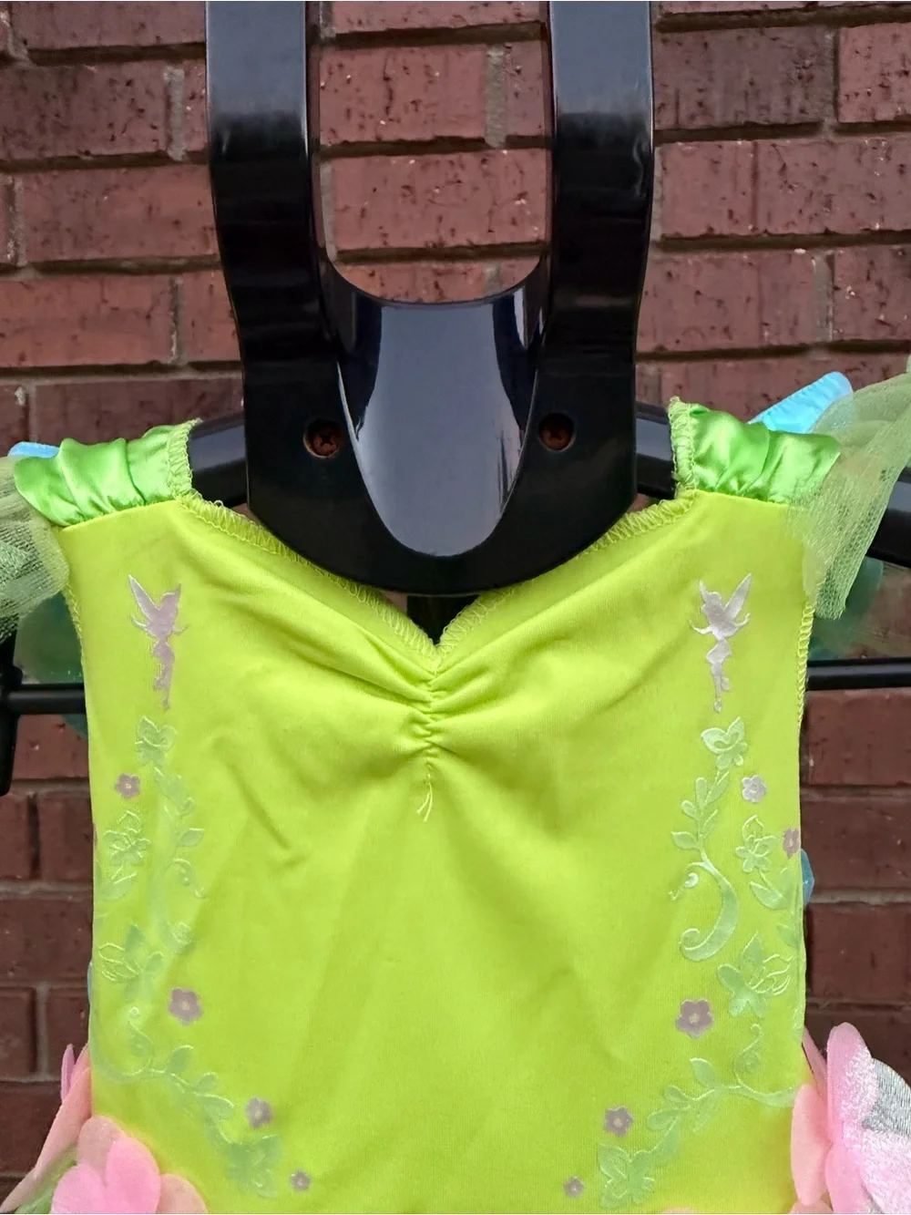 Disney Baby Tinkerbell Halloween Costume 12-18M Dress Detachable Wings Disguise